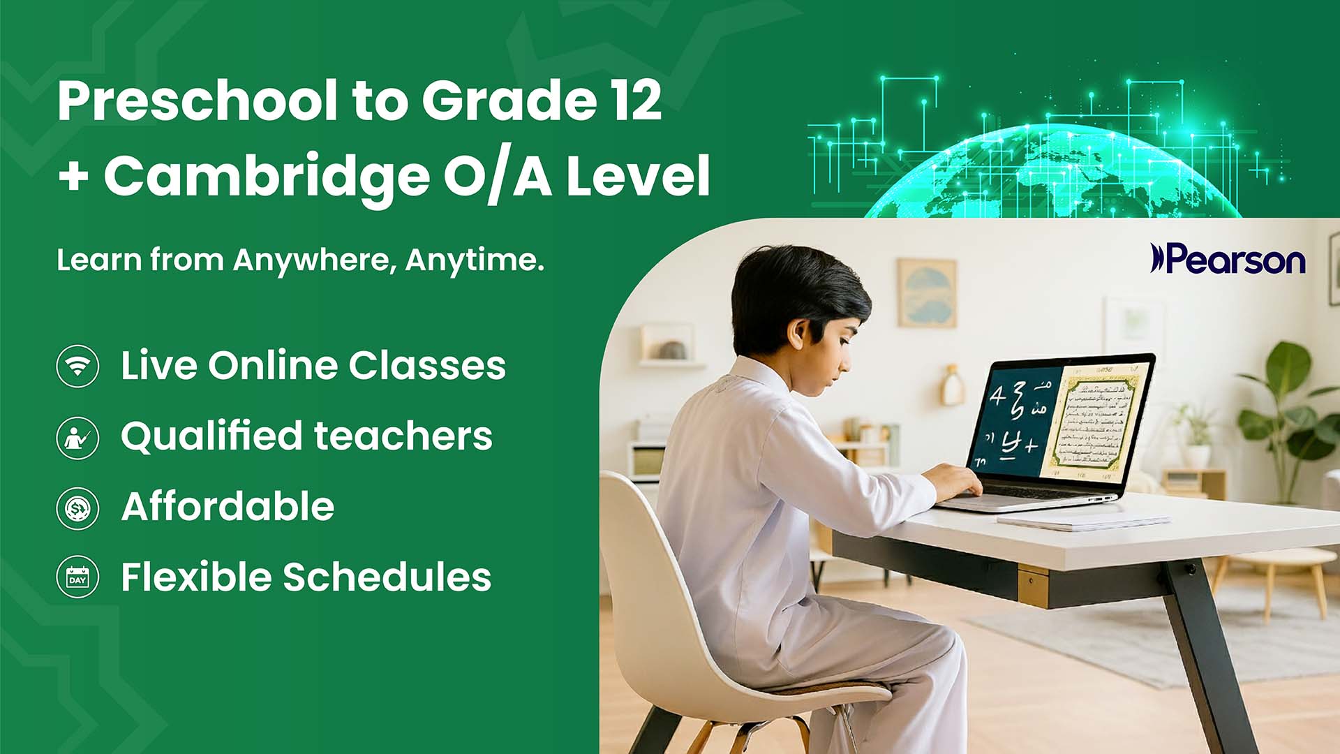 Pre School to 12 Classes