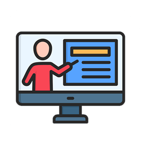 Attend live interactive online classes