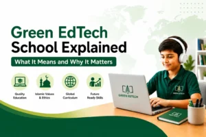 Green EdTech School digital learning