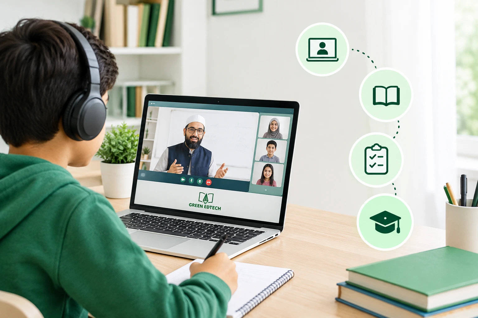 Green EdTech homeschooling